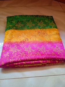 Multi Color Silk Saree