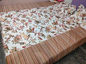 Floral Print cotton Bedsheet Set