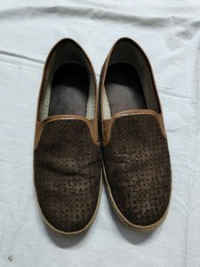 Brown Slip-on Shoes