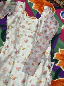 Floral Print Kurta