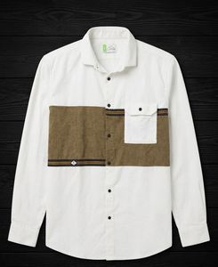 Men's Colorblock Long Sleeve Shirt
