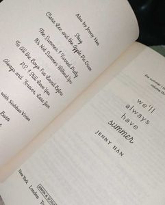 Jenny Han "Summer" Trilogy Set