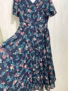 Floral Print Midi Dress