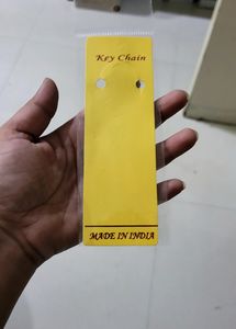 50 Used Keychain Cards With Plastic Bags