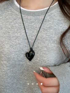 Black Heart Pendant ❤️‍🔥