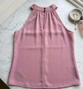Elegant luxury Halter Neck Satin Top✨