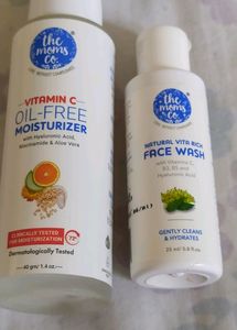 Moisturizer And Face Wash Combo .