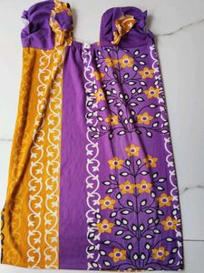 "Pack of 3 Vibrant Lycra Bedtime Comfort Gowns for