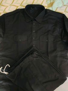 Men Black cotton Pathan Suit