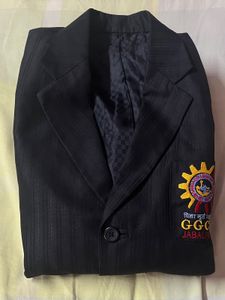 Men's Black Blazer with GGCT Logo