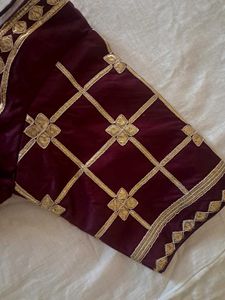 Embroidered Silk Blouse