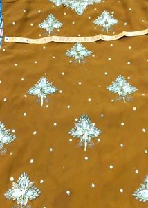 Dress Nawratri Offer Shirt Shalwar Dupatta Zardozi
