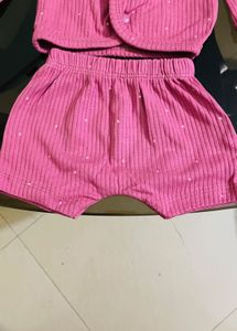 Cute Pink Baby Outfit Set
