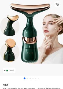 Electric Face Massager – 3 in 1 Beauty Device