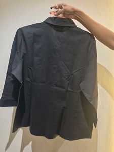 Classic Black Button-Up Shirt