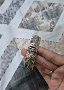 Vintage Oxidized Silver Bracelet