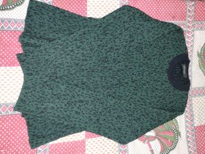 Black And Green Sweater