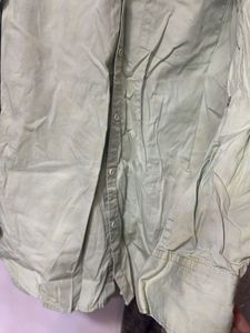 Men's Light Green Casual Shirt