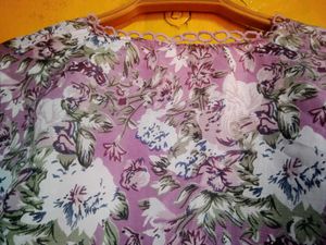 Girls Floral Print Dress with Jacket