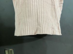 Ribbed Knit Sleeveless Top