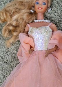 Vintage peaches  and cream Barbie Princess Ballgow