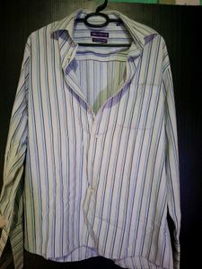 Striped Men's Button-Down Shirt