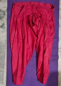 Yellow Kurta with Pink Patiala Pants