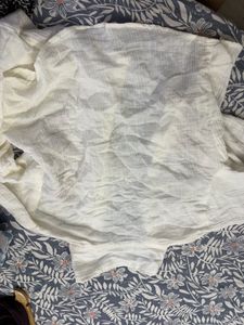 Embroidered White Kurta
