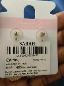 Anti Tarnish "Love" Hoop Earrings