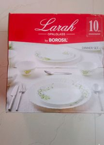 Larah Opalglass By BOROSIL Dinnerware