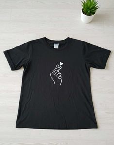 Black Graphic Tee