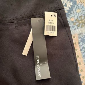 Classic Black Wide Leg formal Trousers