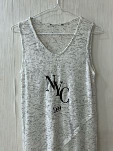 NYC 1999 Sleeveless V-Neck Top