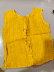 Yellow Ethnic jacket