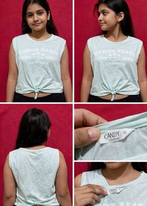 12 Years Girl Crop Top