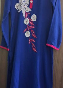 Vibrant Blue Kurta palazzo set