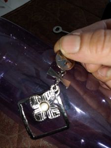Vintage Flower Charm Pendant