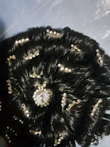 Sparkling Hair Bun Accessory