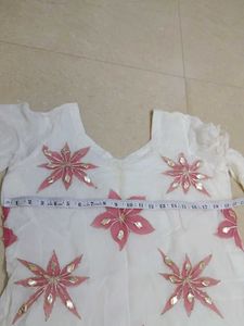 Pink Cotton Salwar Kameez Set