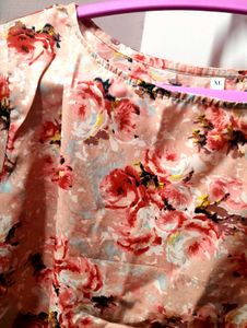 Short floral top