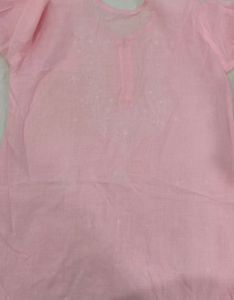 Pink Chikankari Kurti 💝
