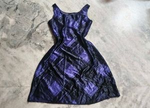 Elegant Plaid Sleeveless Dress