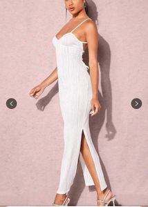 White Slip Dress