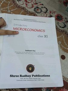 Micro Economics Textbook Class XI
