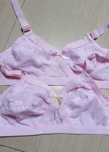 6 New Cotton Bras Combo Size 32B