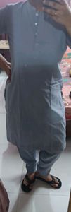 2 pair grey salwar suit+ dupattas
