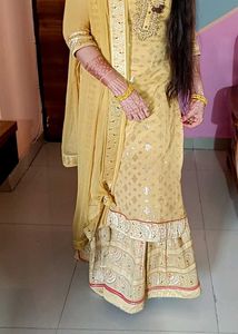 heavy sharara suit