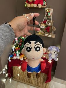 Shin Chan Plush Keychain