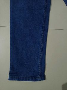 Denim Capri For Skinny Girls Size 26 To 28