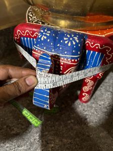 Pair Of Wooden Elephant Stand
